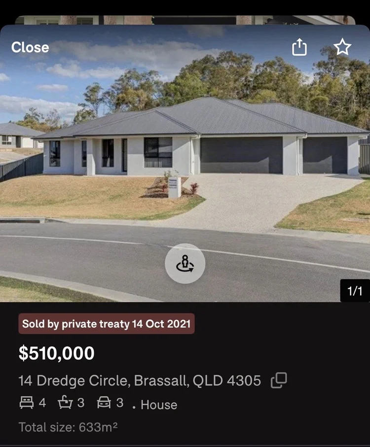 Sold listing for Brassall, QLD
