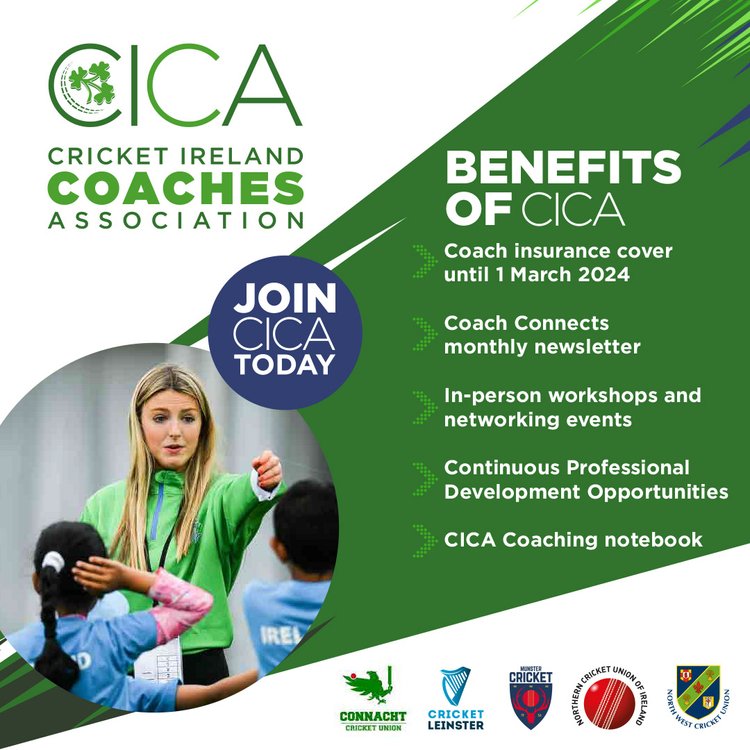 Benefits of cover are:
Insurance cover until March 2024
Coach Connects Monthly Newsletter
In-person workshops and networking events
CPD opportunities
CICA Coaching Notebook
