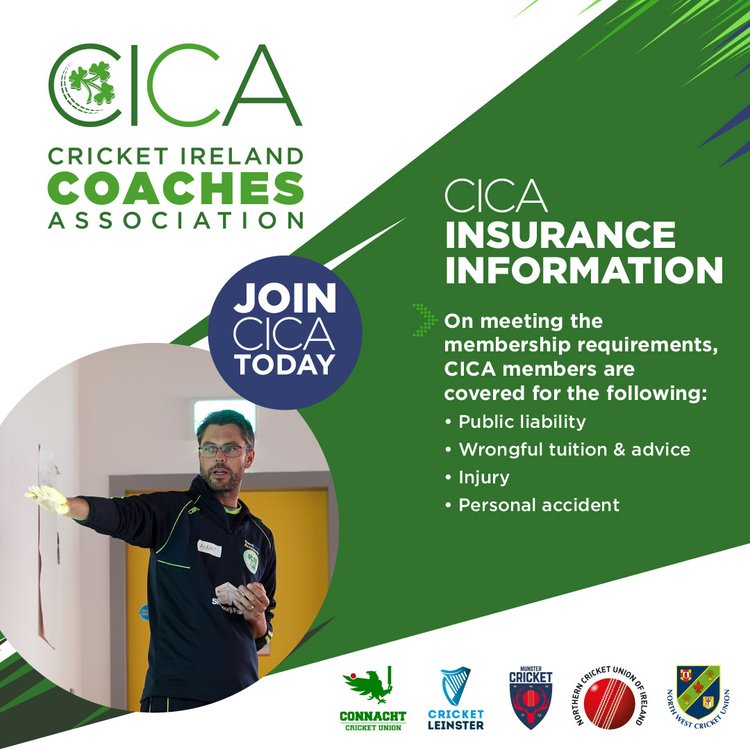 CICA insurance covers:
Public liability, Wrongful tuition and advice, Injury and Personal accident