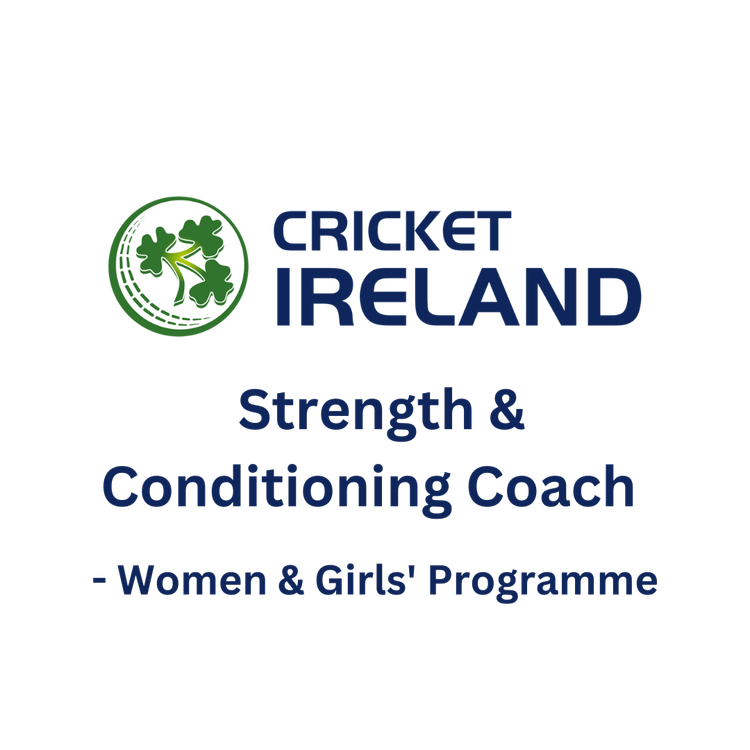 Job Vacancy

Strength & Conditioning Coach for the Women and Girl's Programme sought. 

Closing date is May 14th.