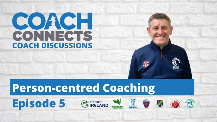 Coach Connects Episode 5 - David Bordes from Cricket Scotland sharing his unique journey through coach education