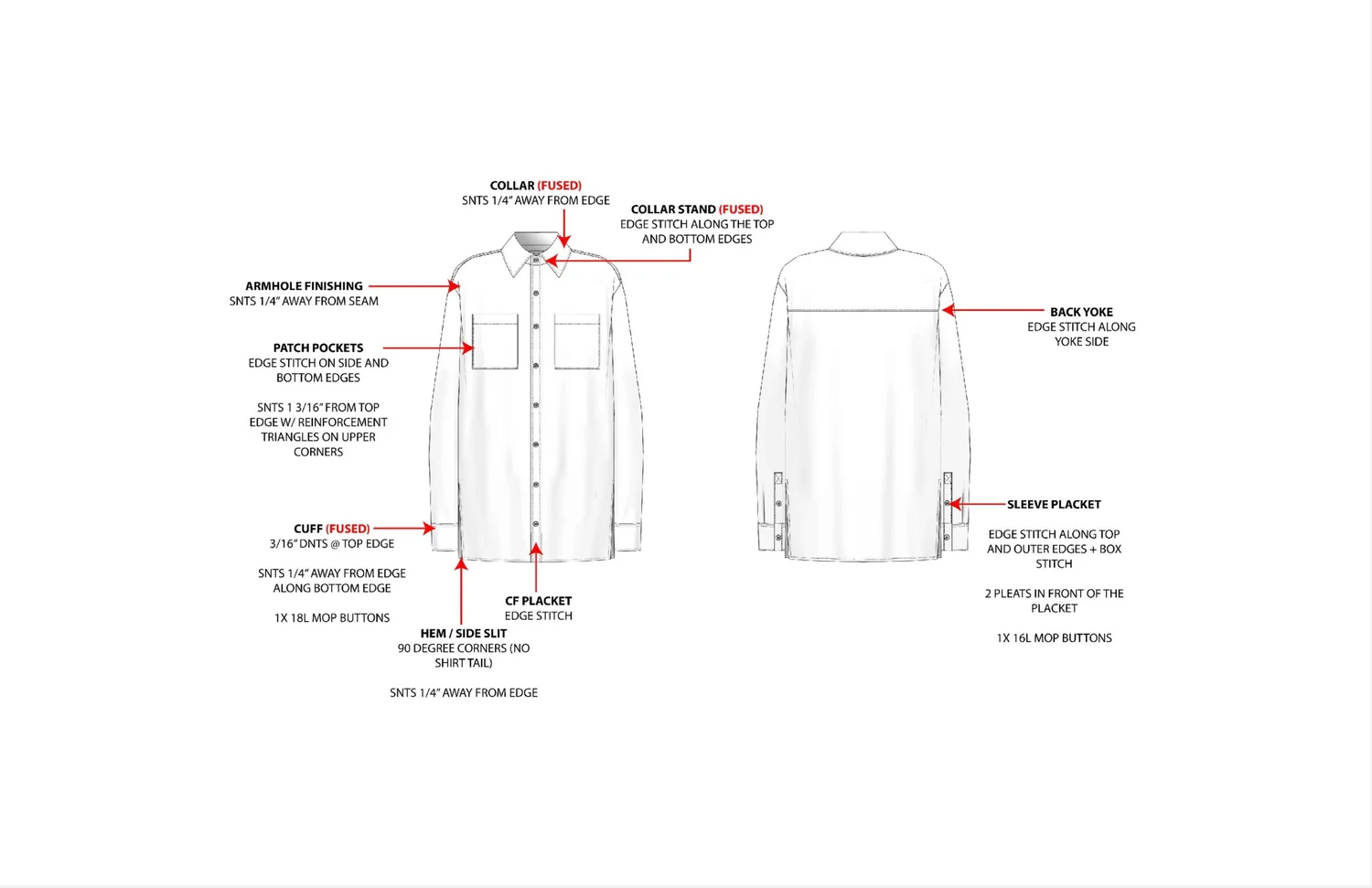 Women's wovens development process, image 14 of 16