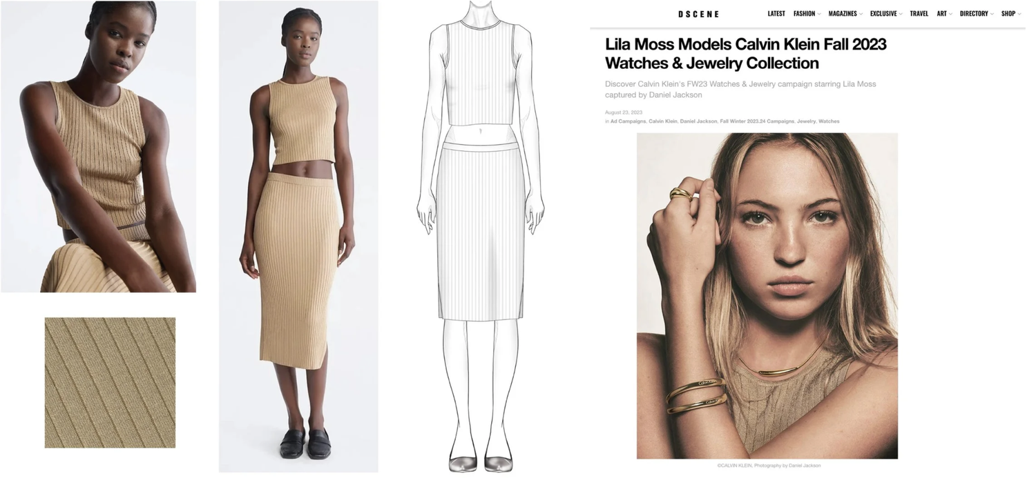 Calvin Klein design work, image 4 of 9