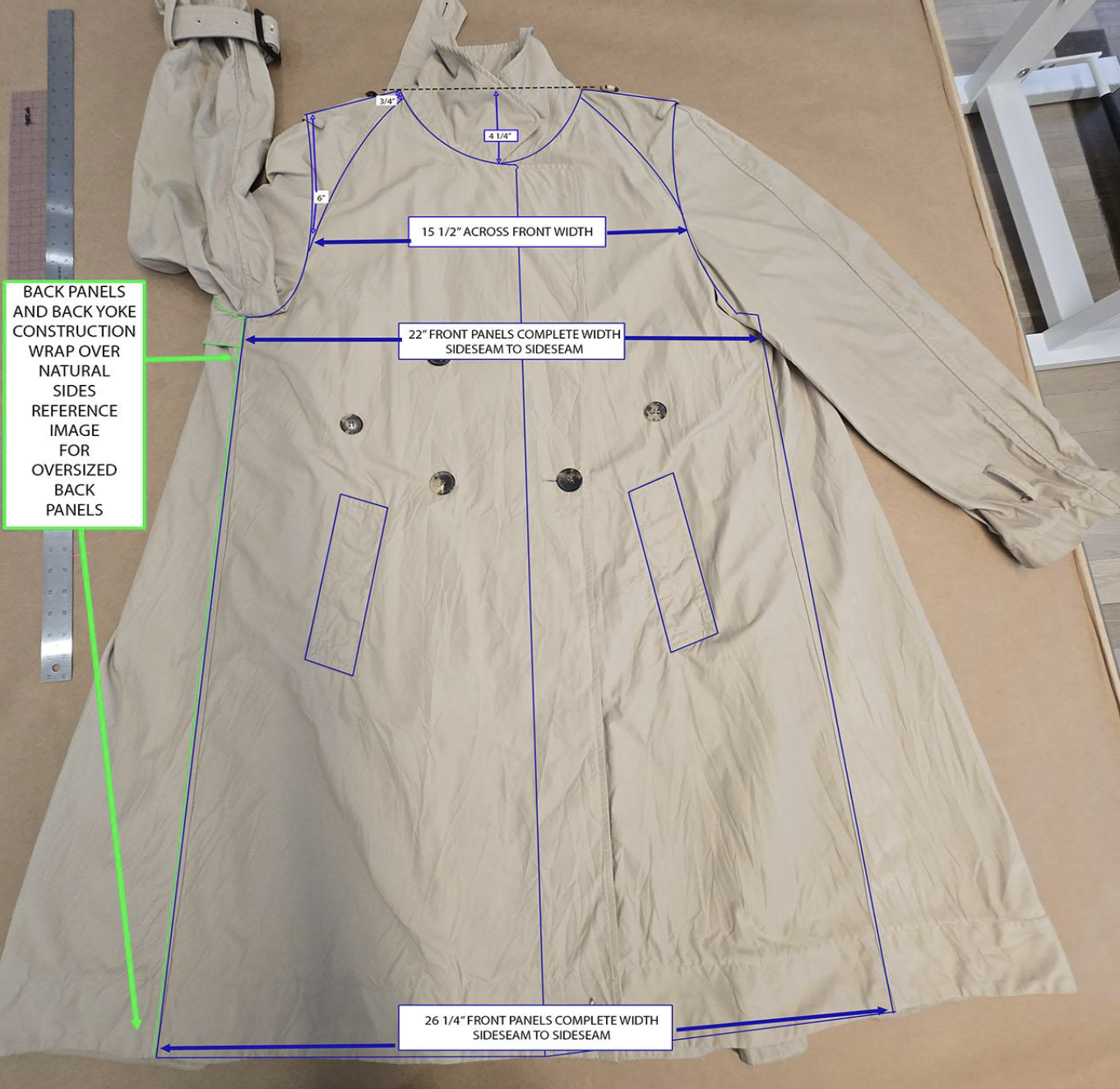 Women's outerwear development process, image 3 of 3