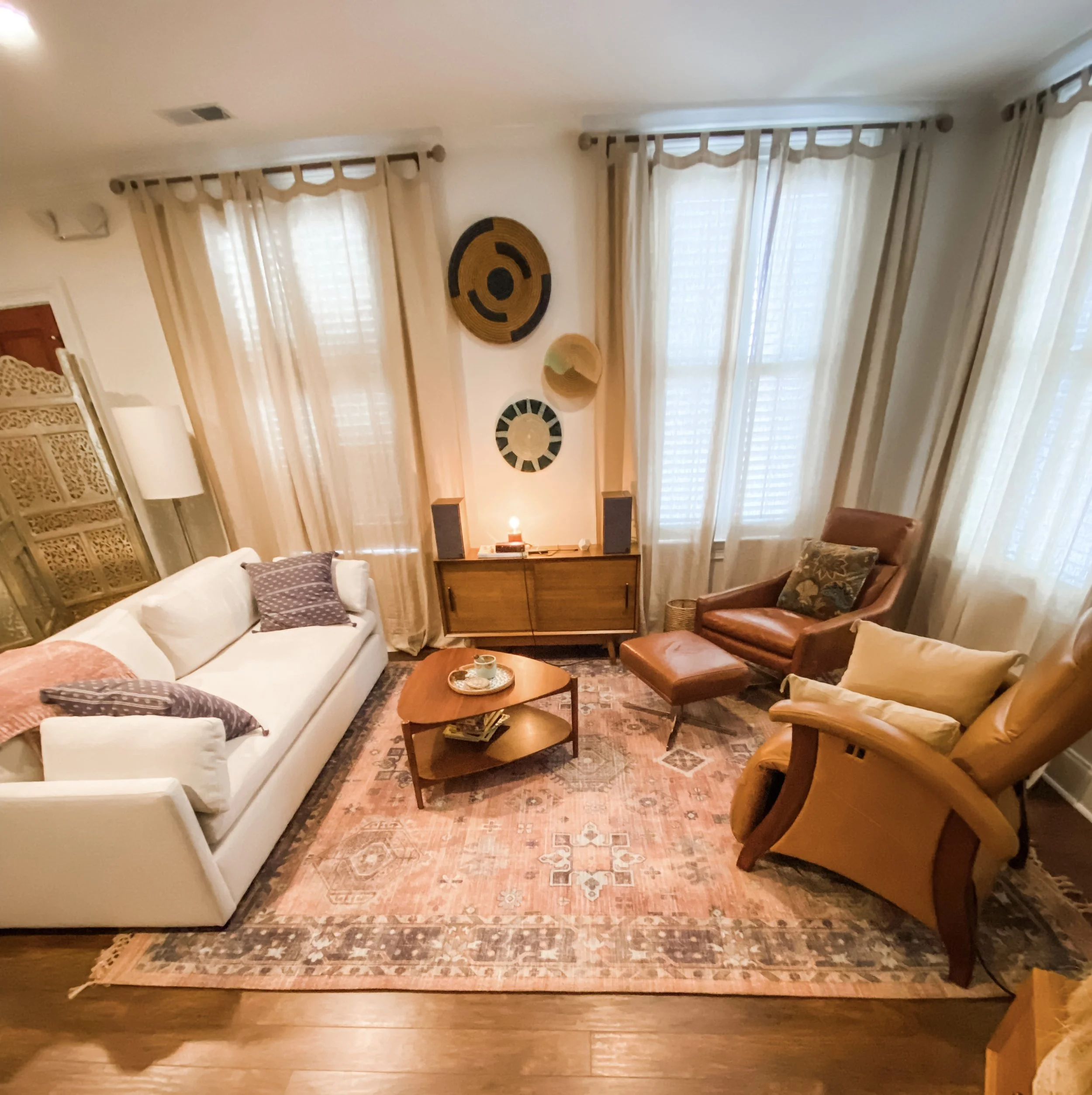 Innerbloom treatment room with comfortable reclining chairs and soft natural light