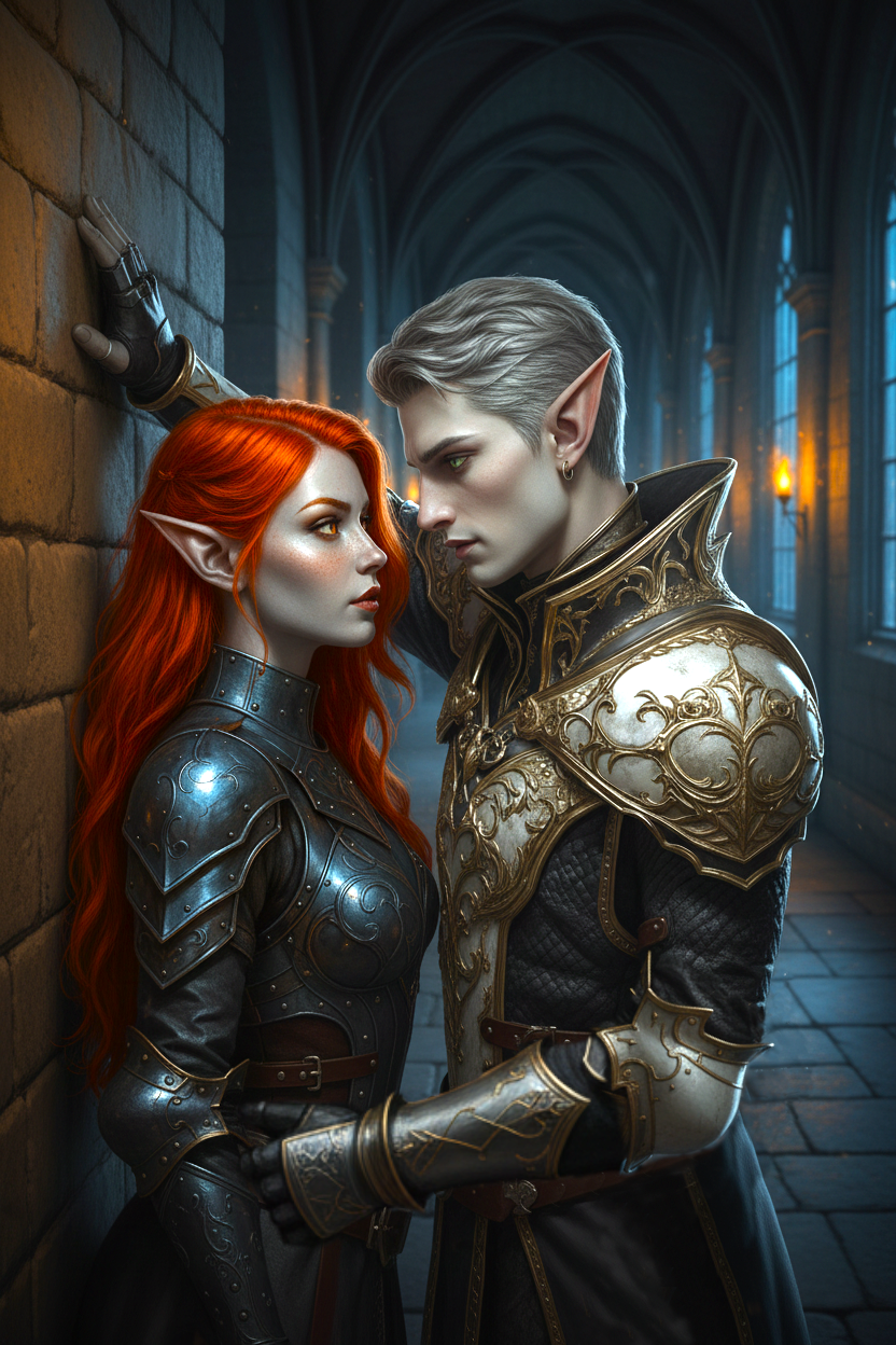 Garnexis & Orivian in the Hallway