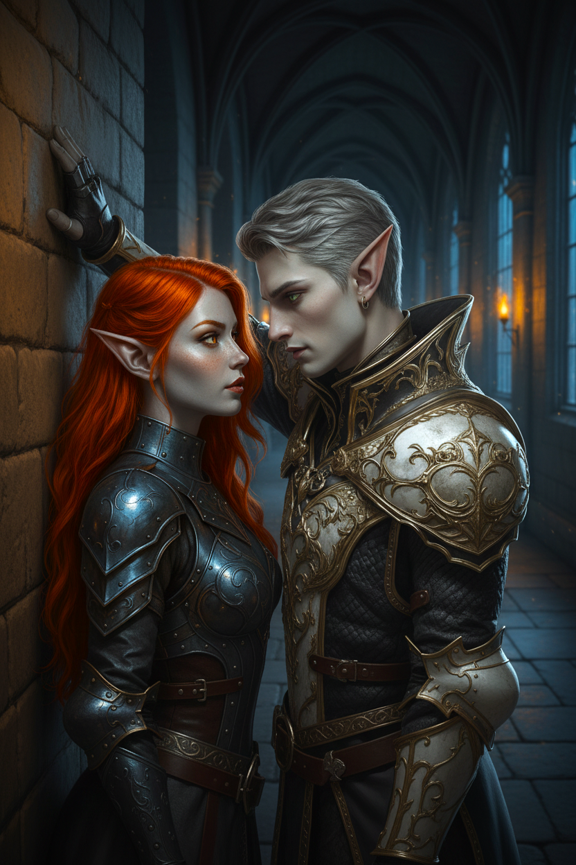 Garnexis & Orivian in the Hallway