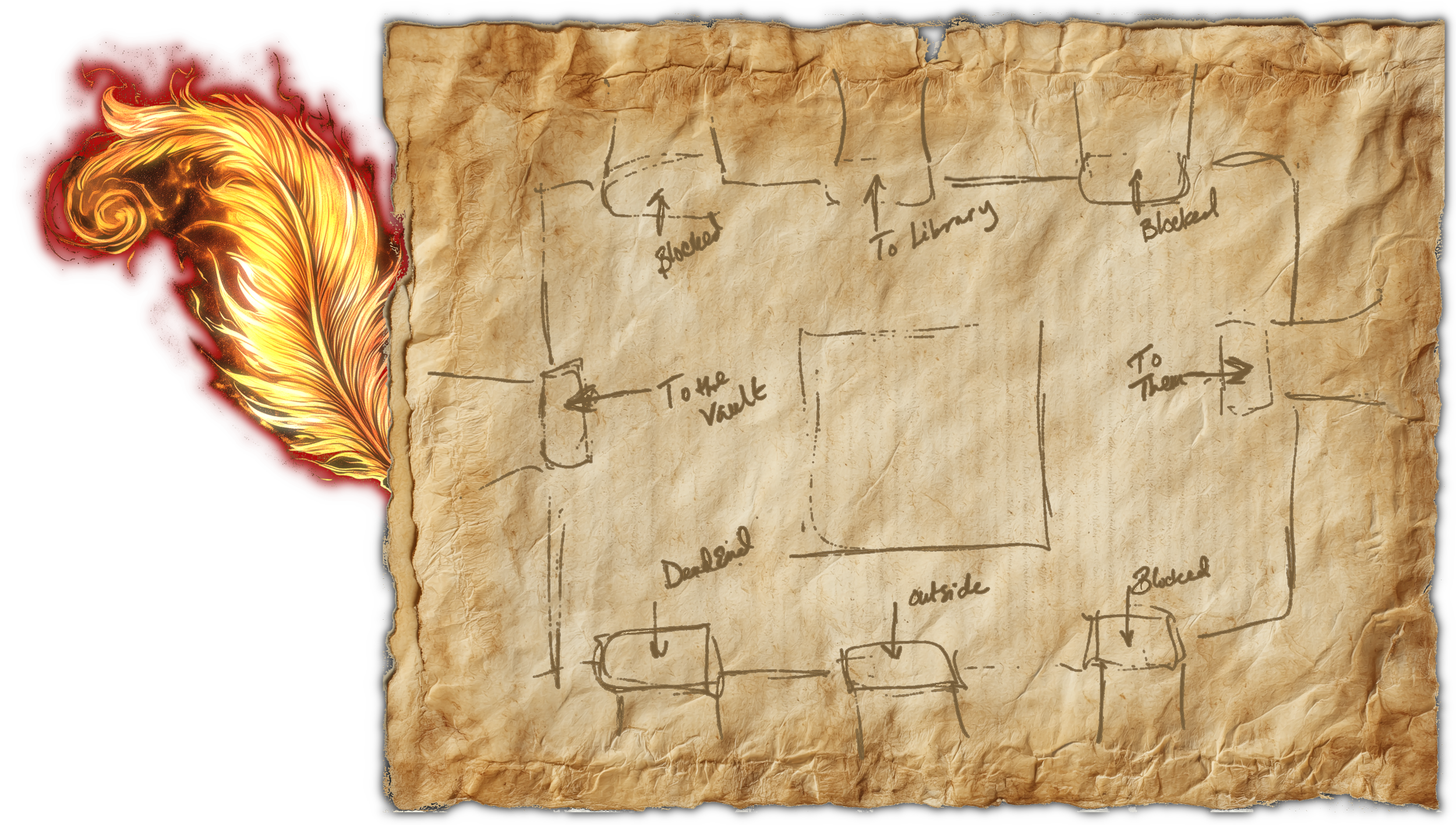 Map of Underground Tunnels & Zharko’s Key