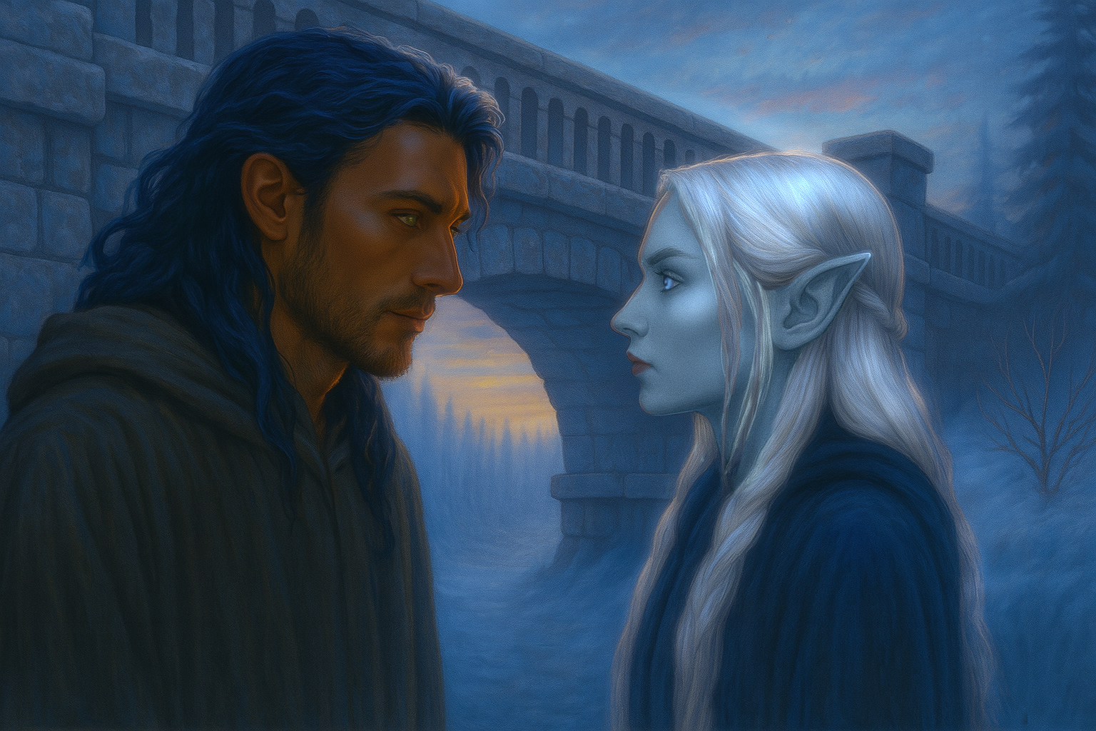 Rielle and Neir face off