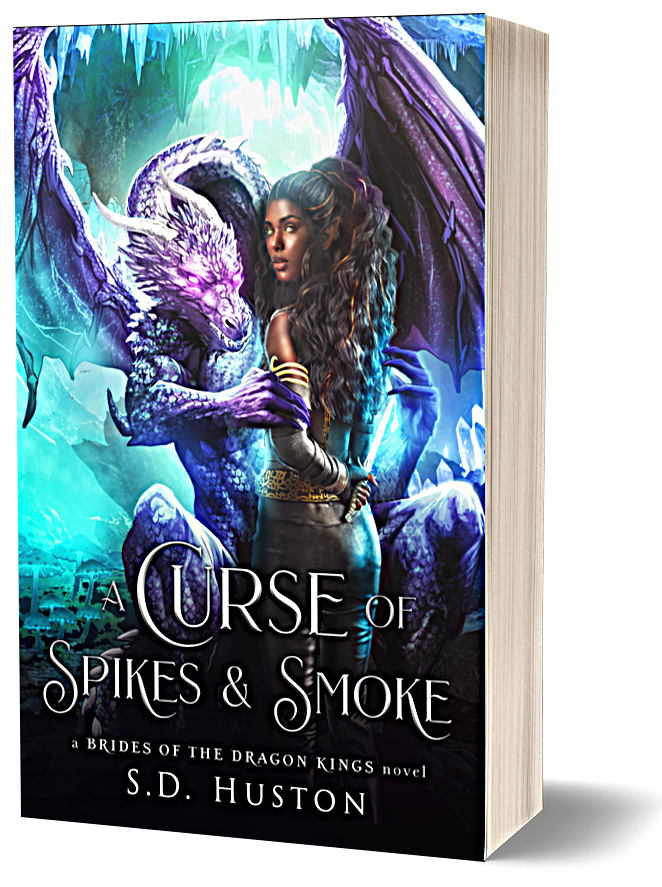 A Curse of Spikes & Smoke book cover