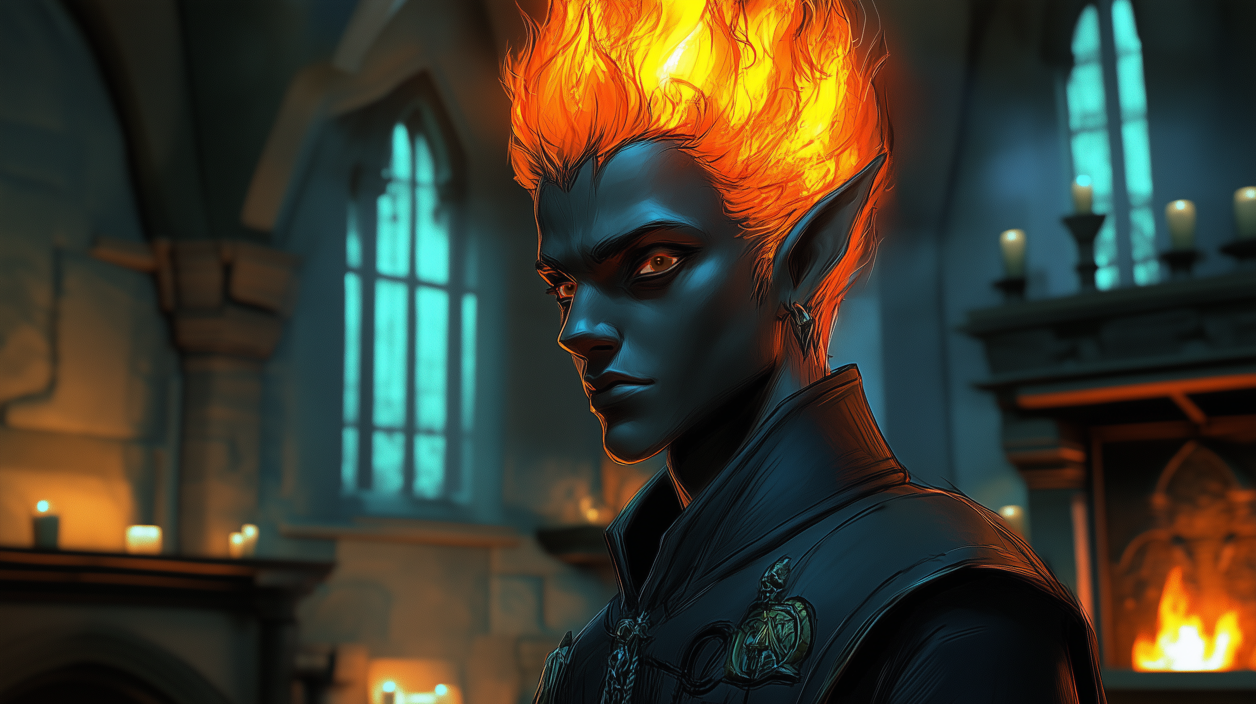 Ardorion in the common room