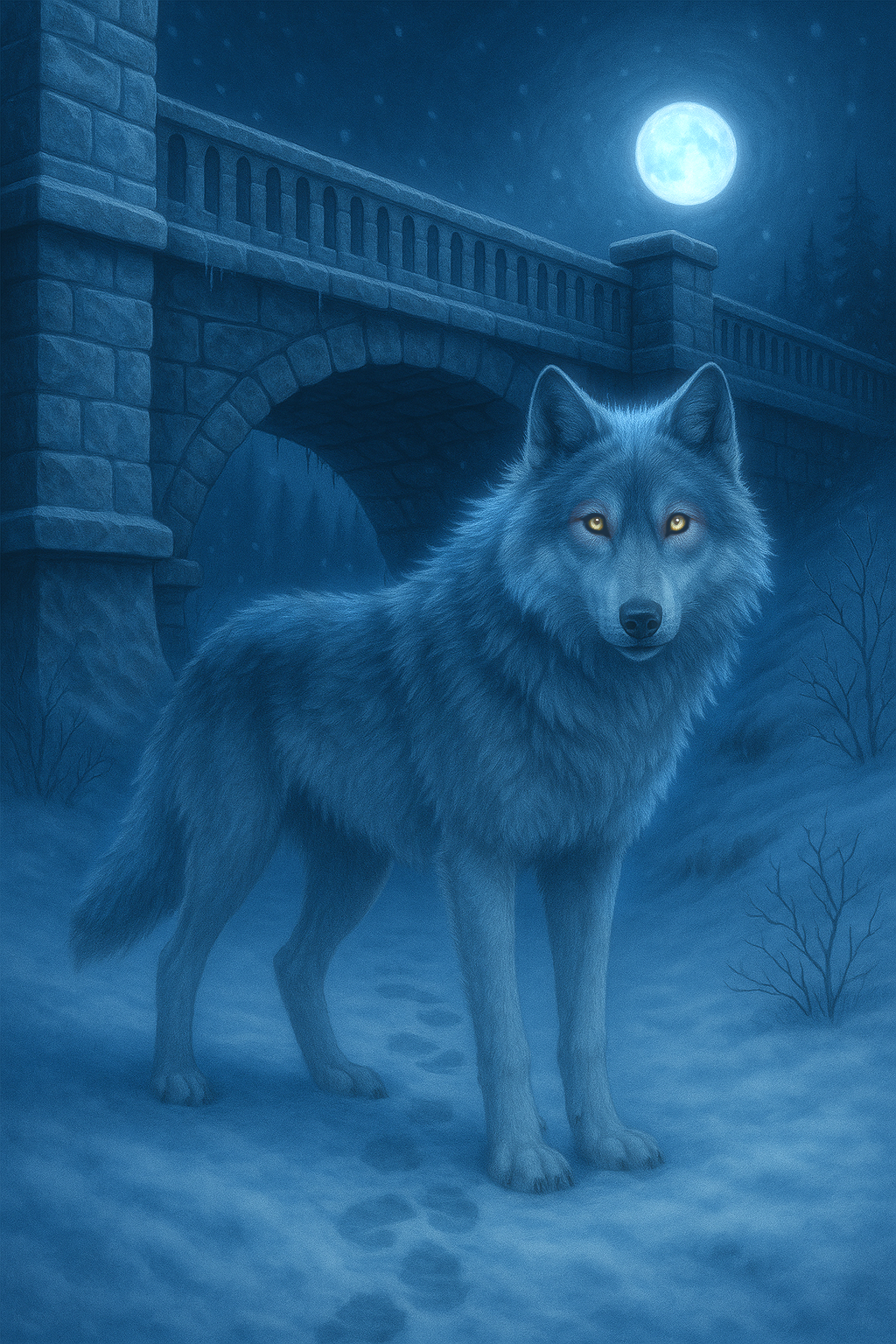 Neir as a wolf