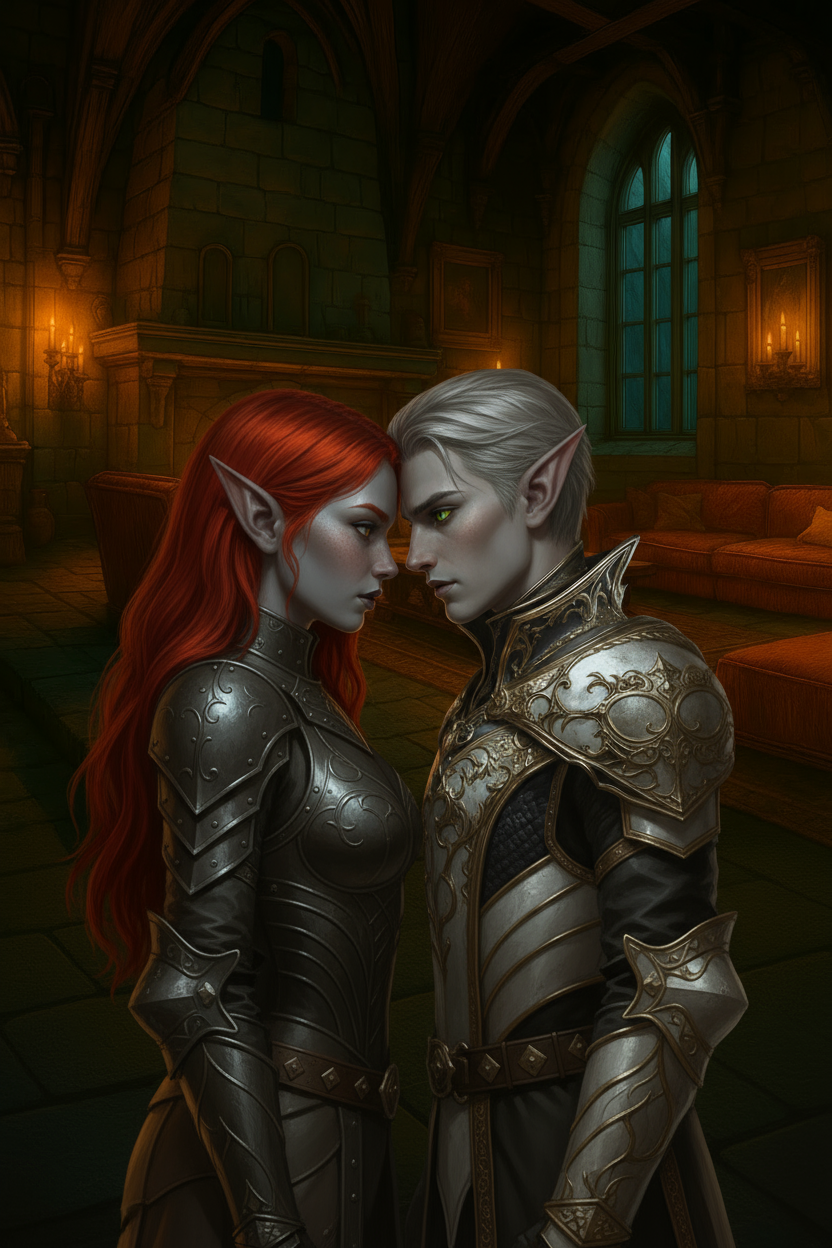 Garnexis and Orivian in Common Room
