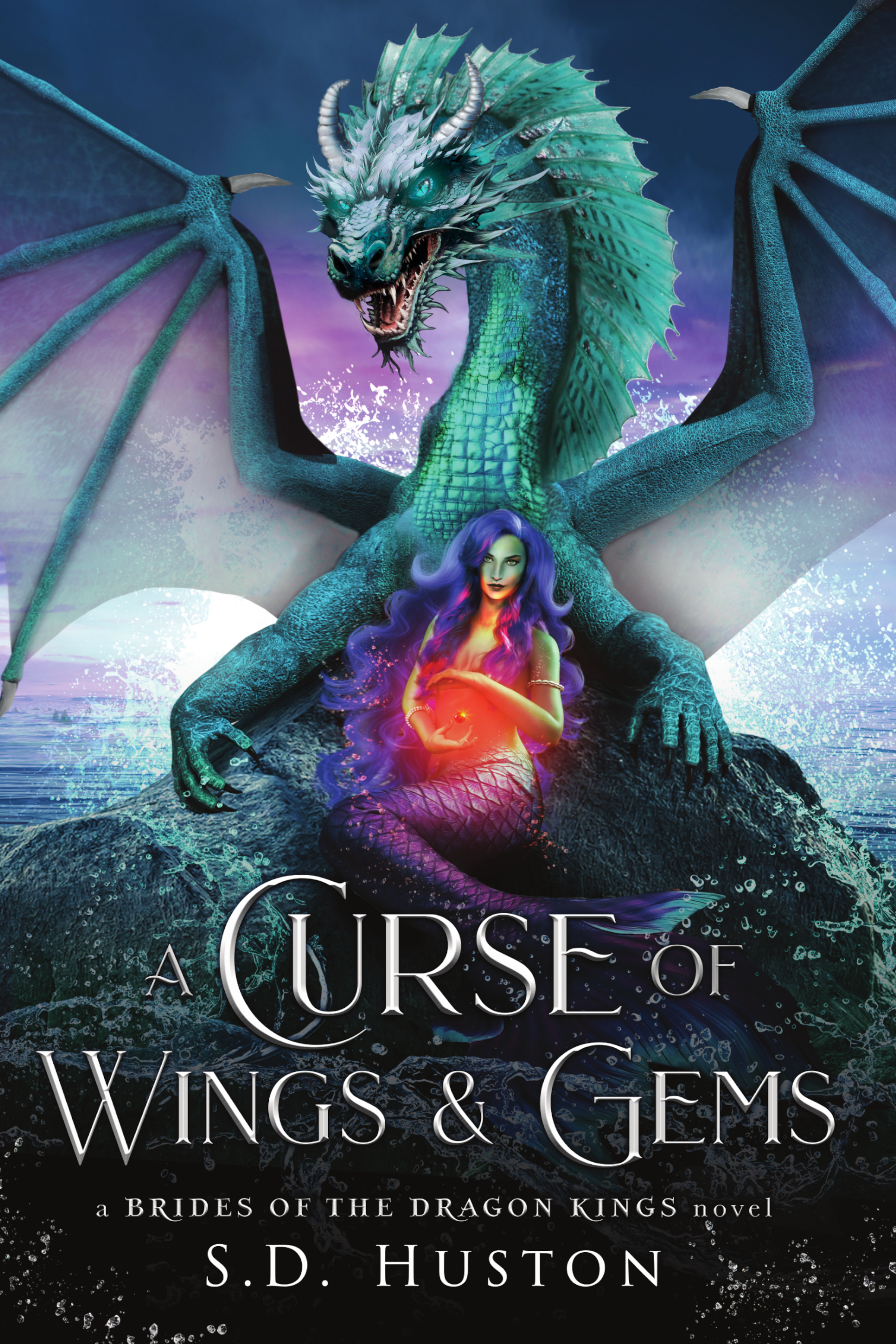 A Curse of Wings and Gems book cover