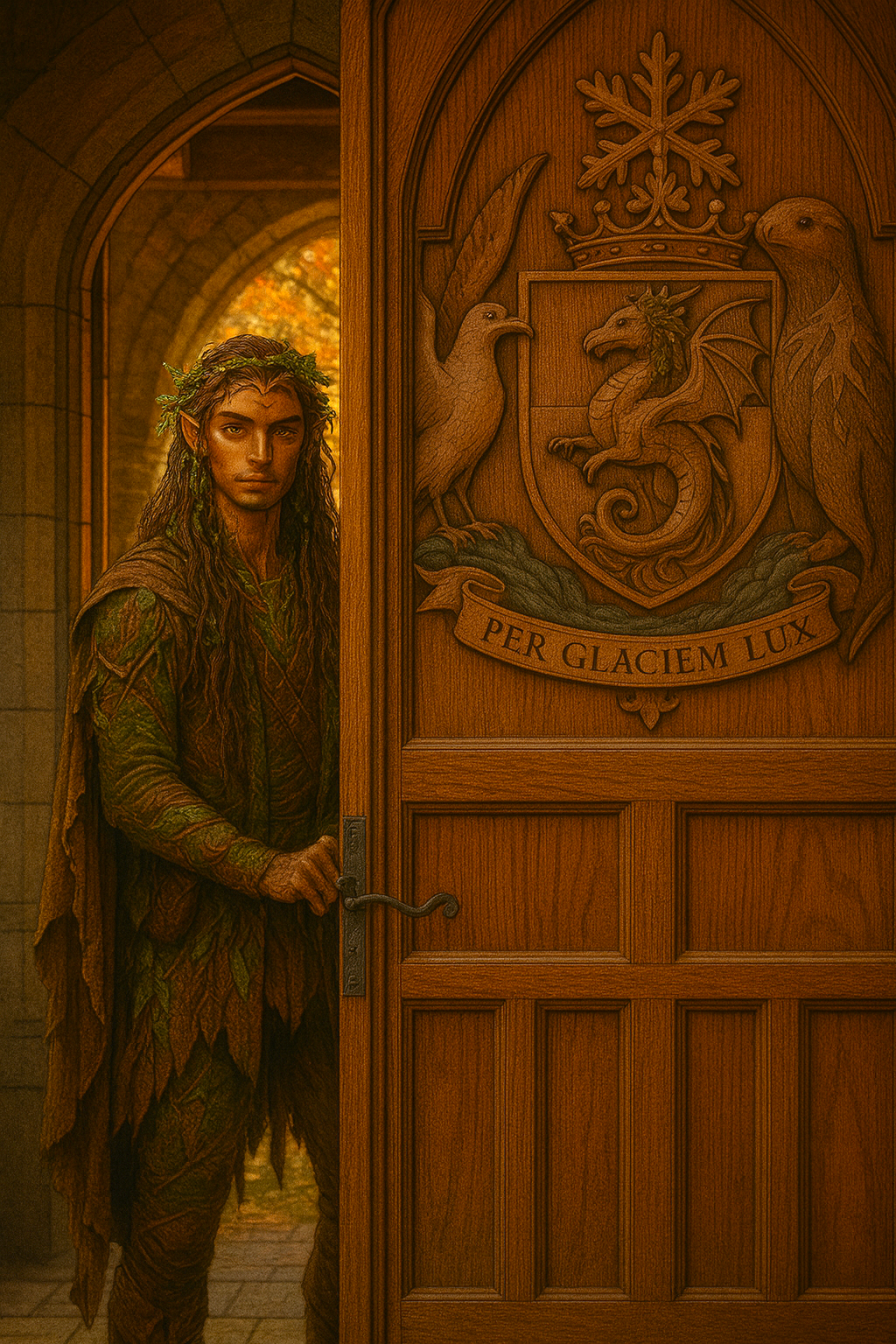Veyn in his Doorway