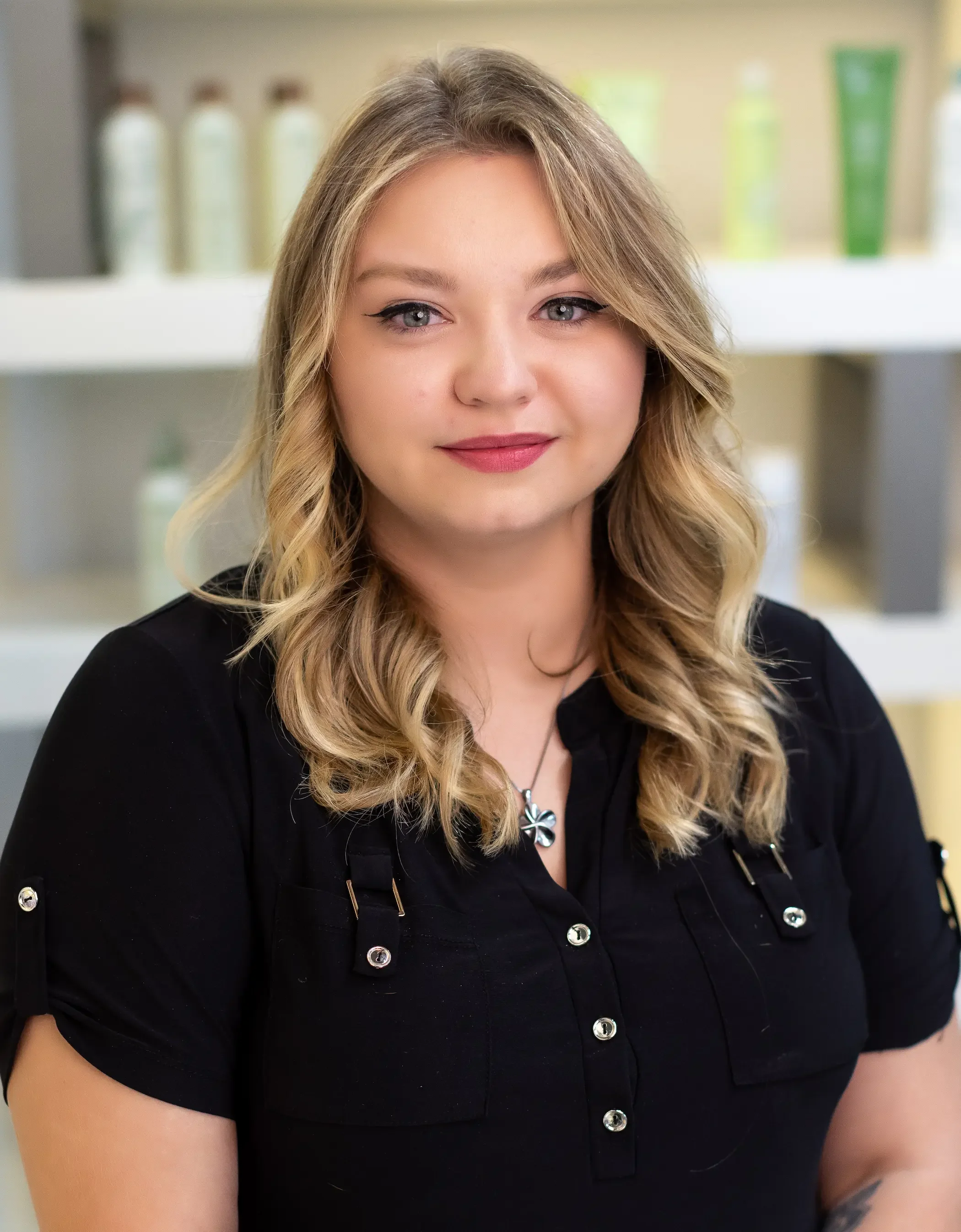 Jessica — balayage specialist at Junko Hair Studio Atlanta
