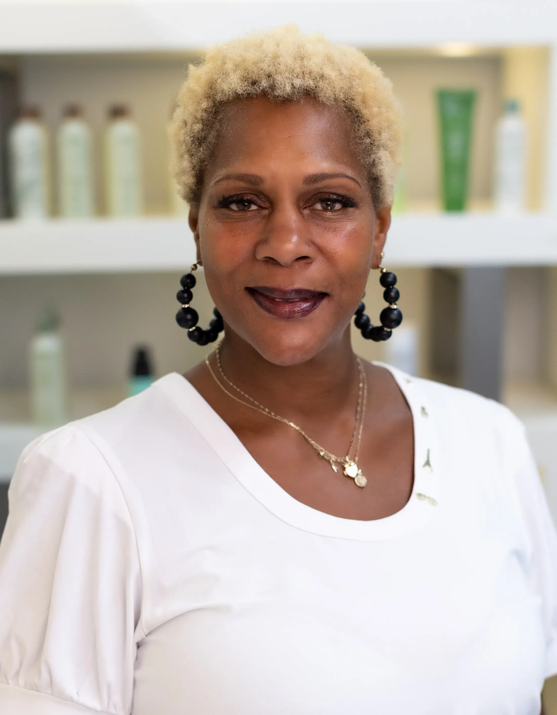 Nykeria — traditional perm specialist at Junko Hair Studio Atlanta