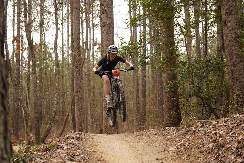 Mountain biking at Powhatan State Park VA