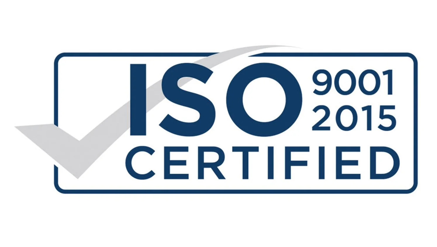 ISO 9001:2015 Quality Management System Certified Company