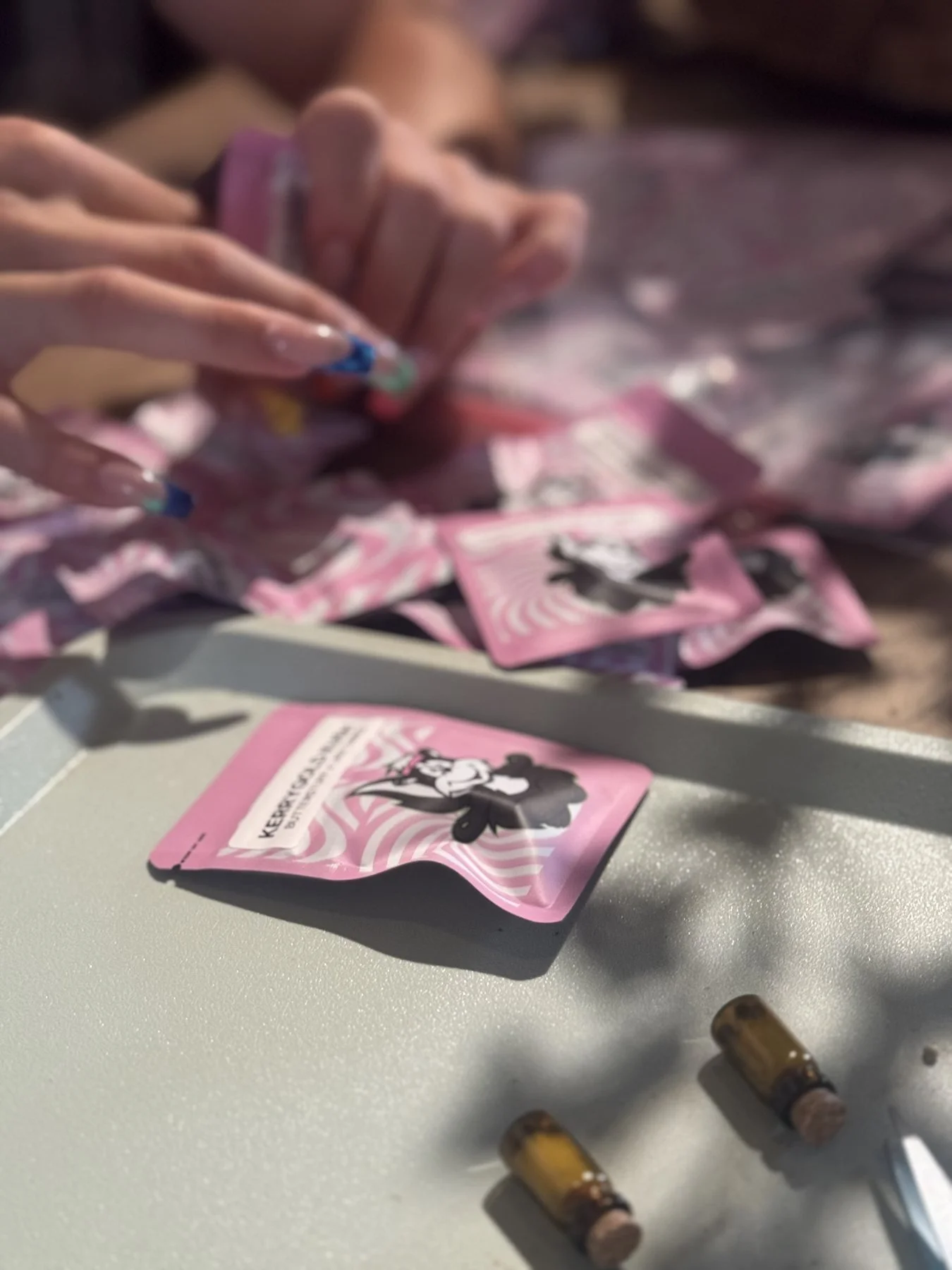 Sorting packs