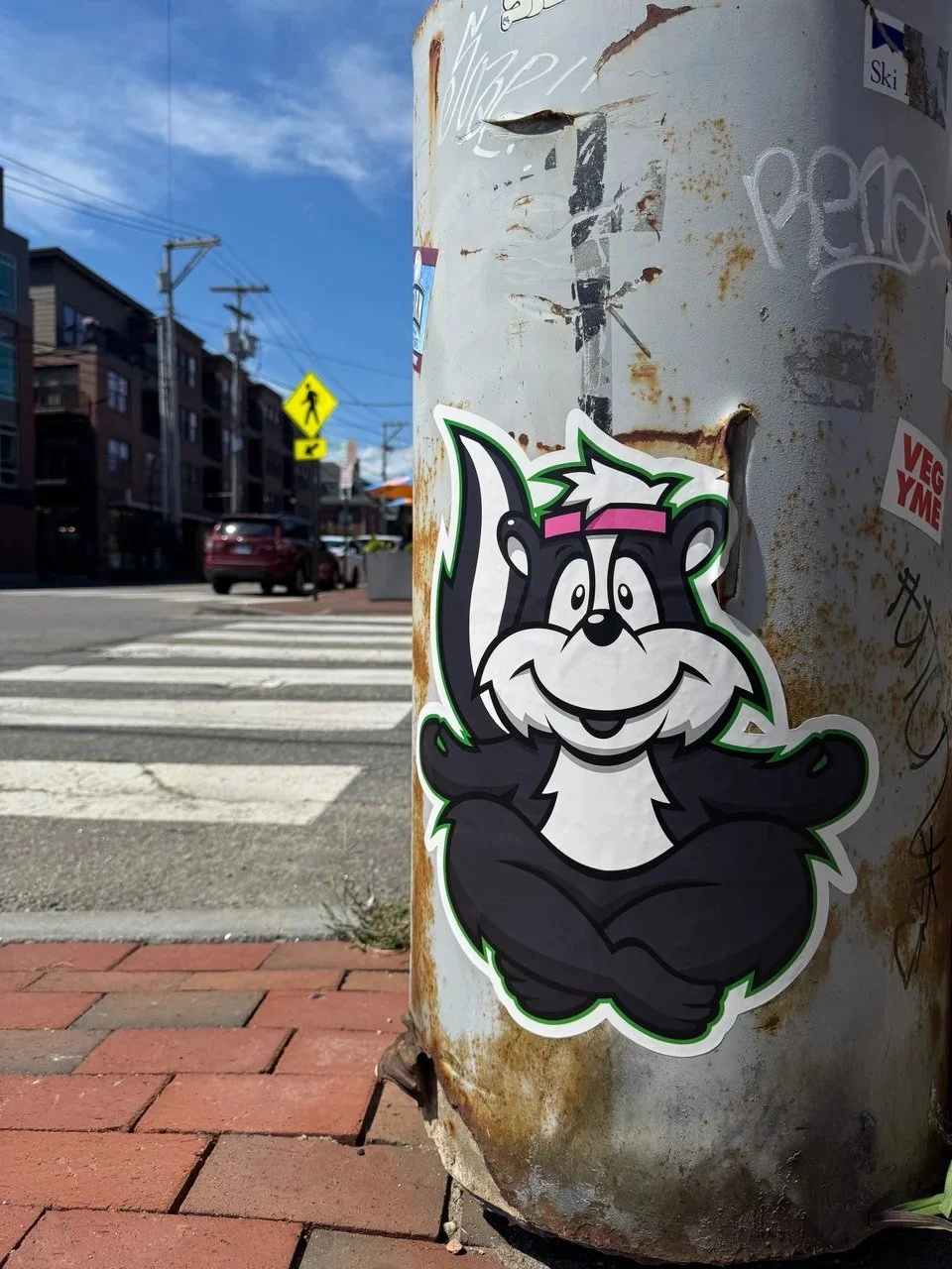 Sticker in the wild