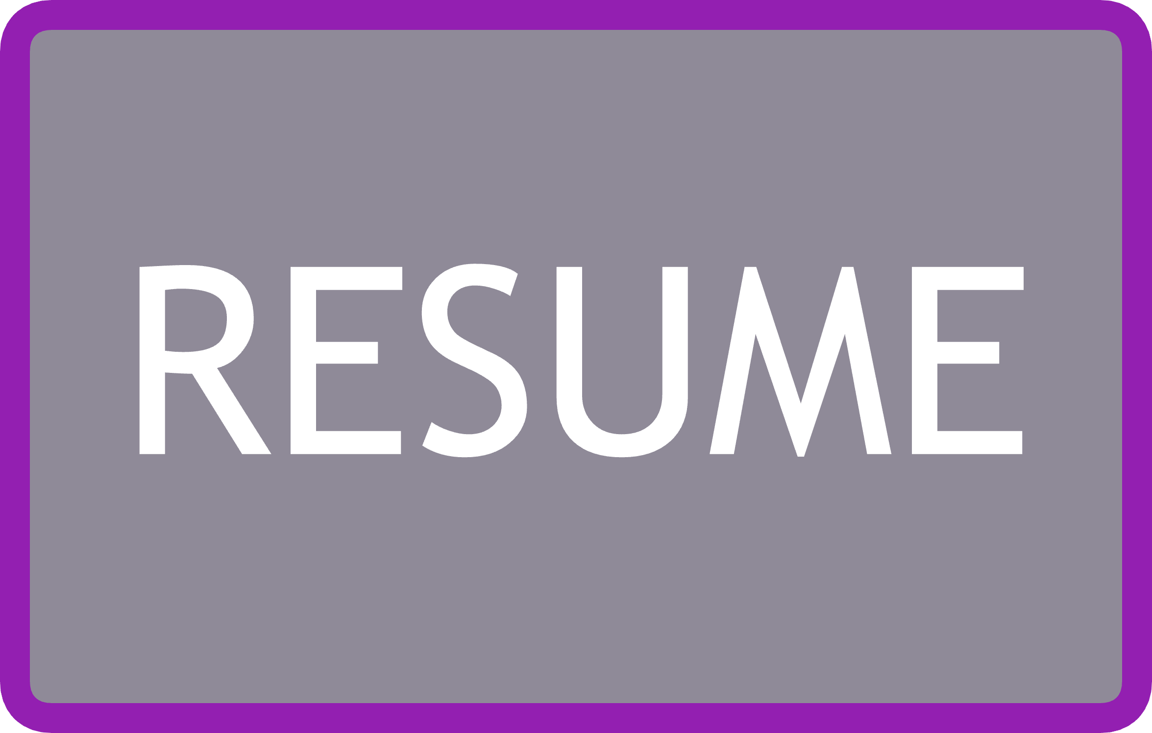 Resume