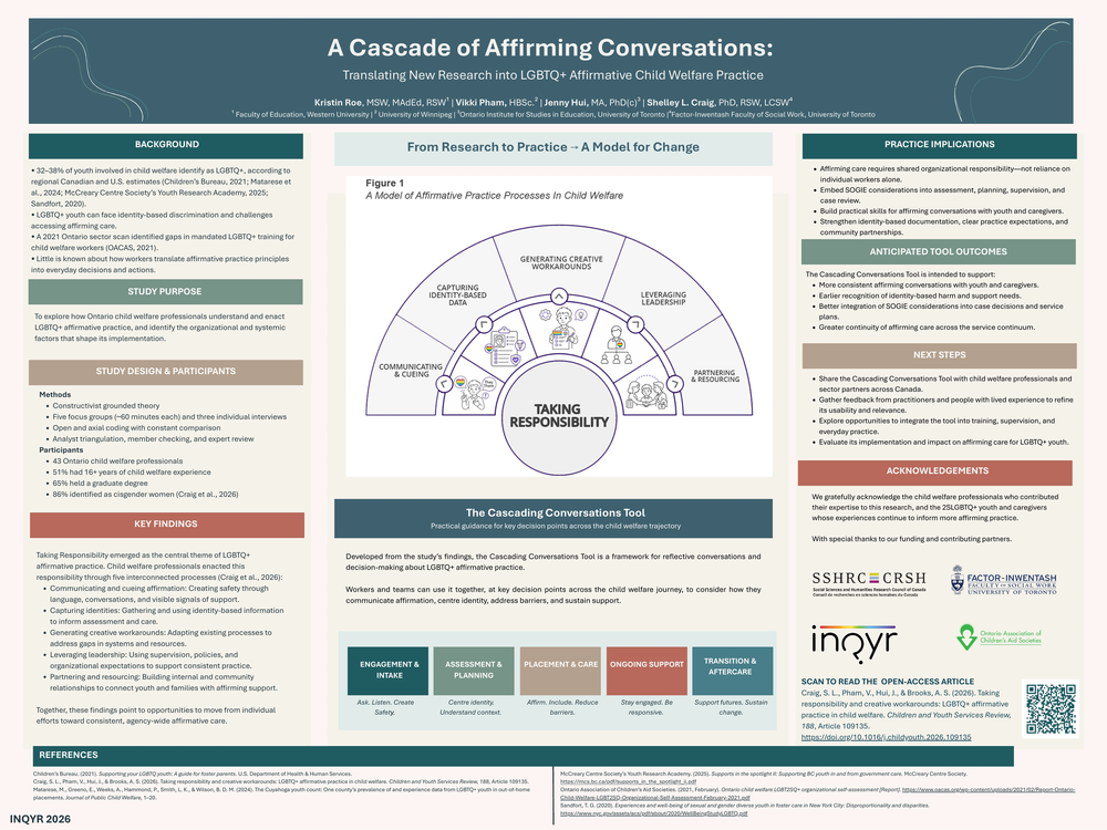 A Cascade of Affirming Conversations: Translating New Research into LGBTQ+ Affirmative Child Welfare Practice