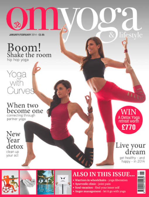 OM Yoga cover, January 2014