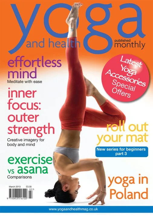 Yoga and Health cover, 2013