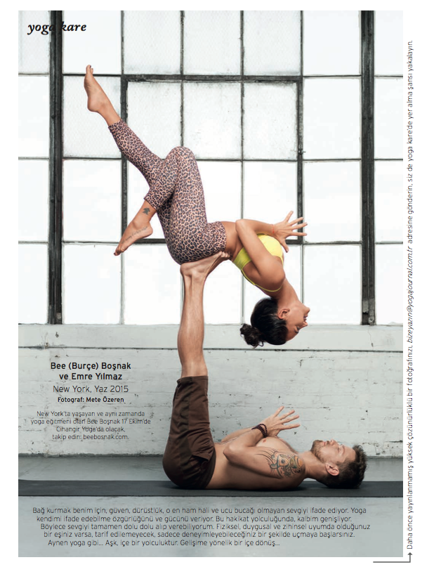 Yoga Journal Türkiye, 2015