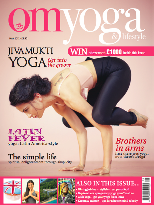 OM Yoga cover, 2012