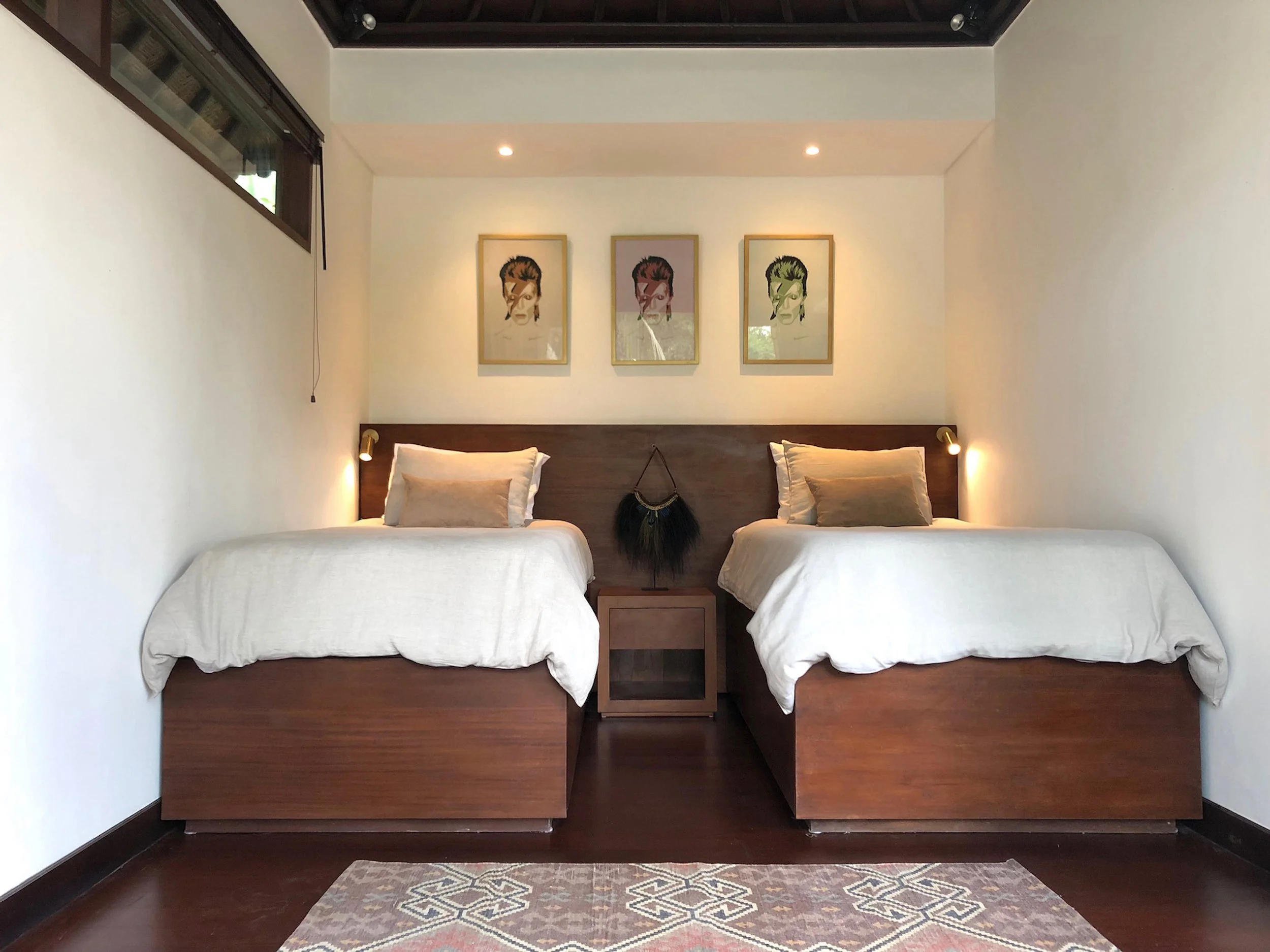 Bowie suite twin bed configuration