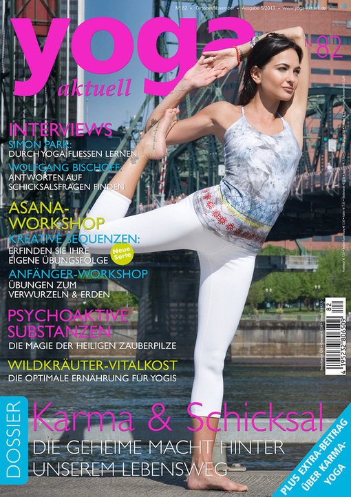 Yoga Aktuell cover, 2013