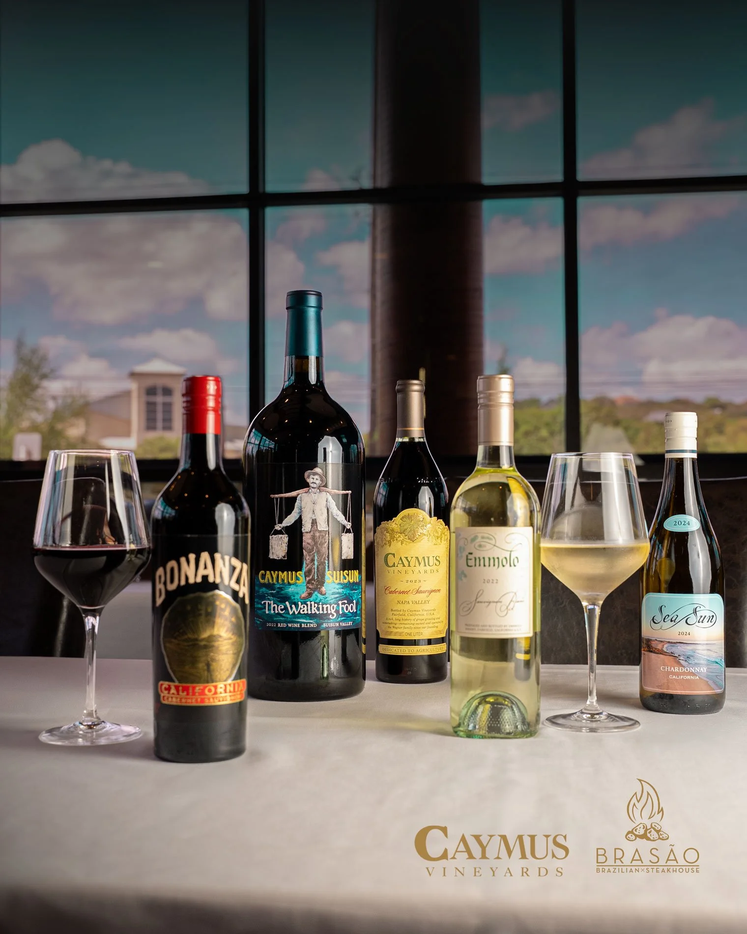 Caymus wine collection