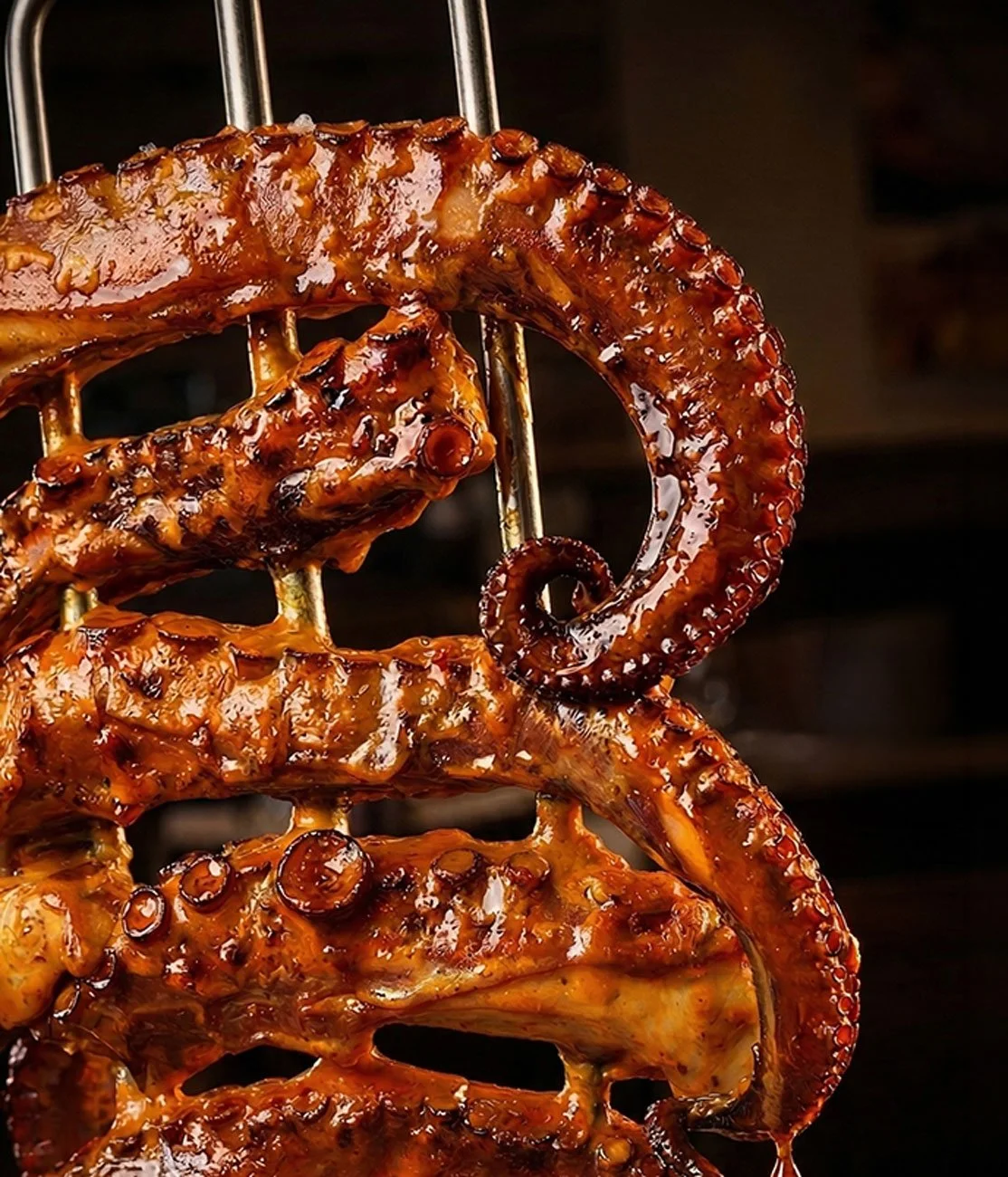 Grilled Chipotle Octopus