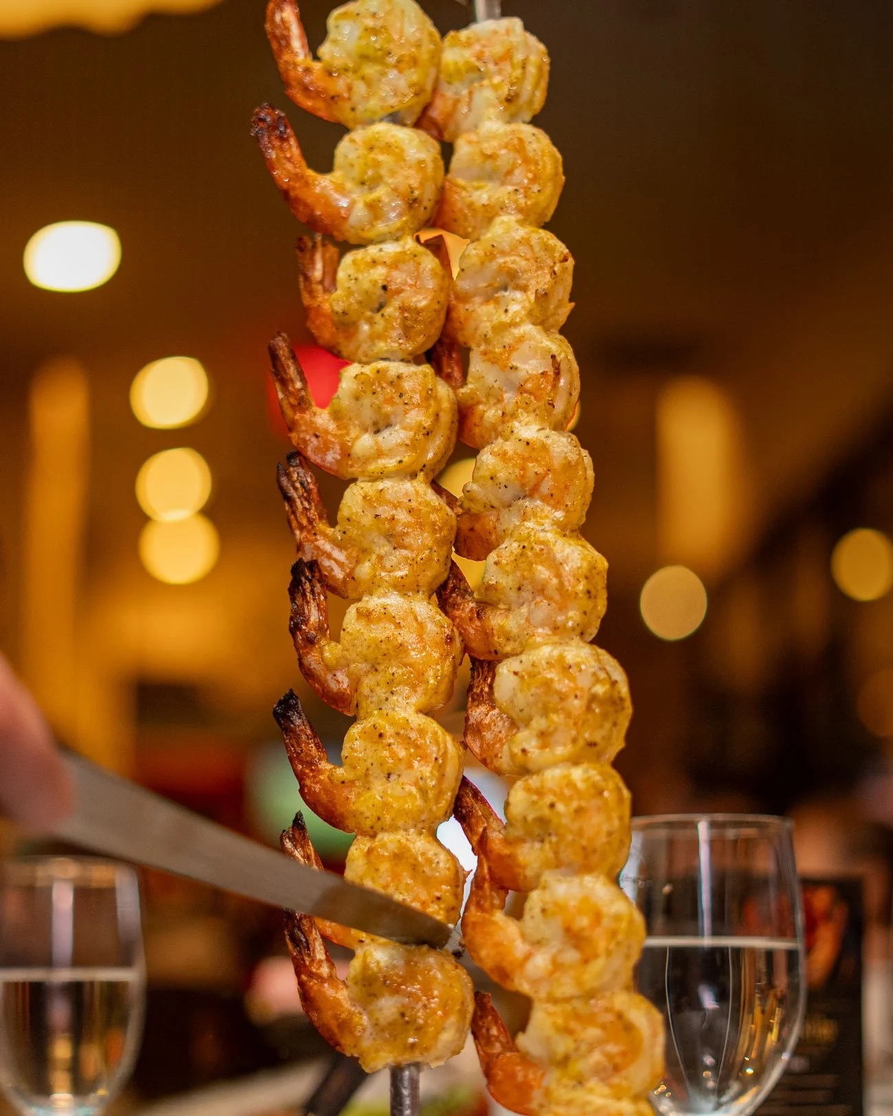 Grilled Shrimp at Brasao