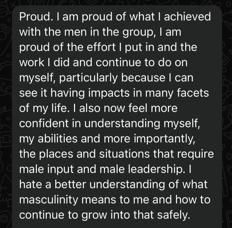Client testimonial