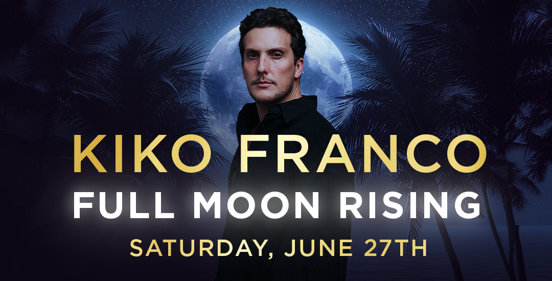 Full Moon Rising x Kiko Franco at Gitano Beach