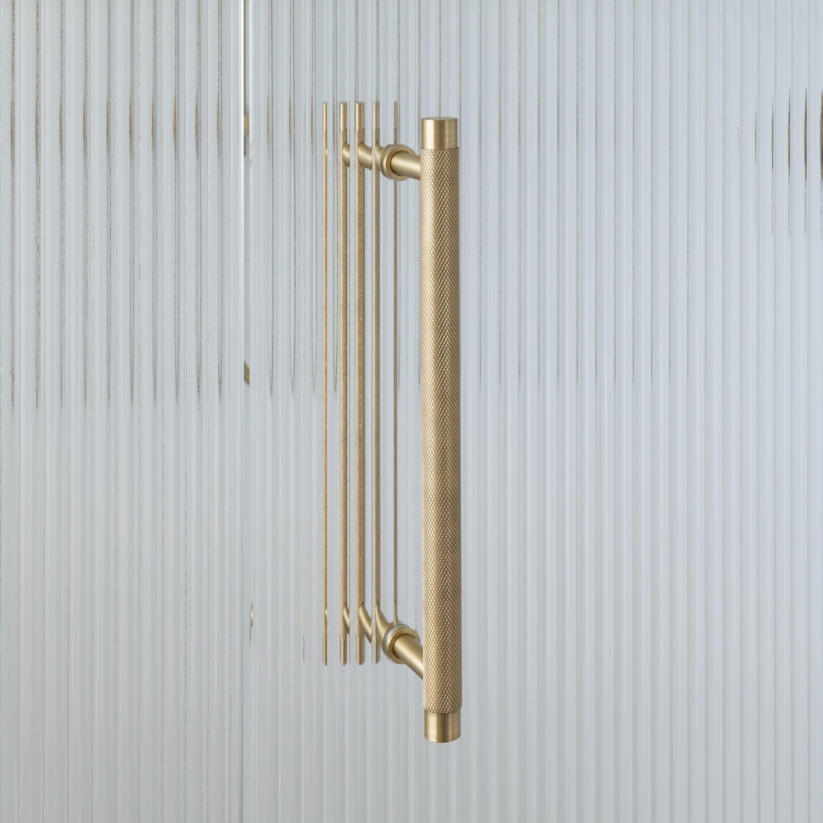 Reeded Glass - Handle Detail
