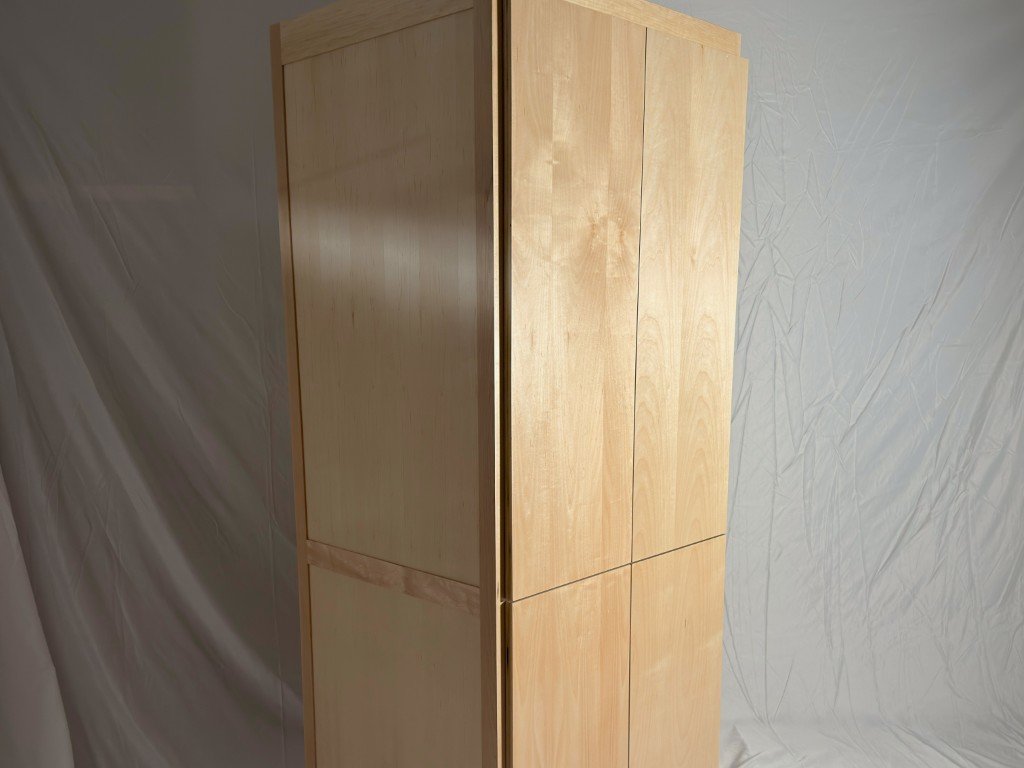 Premium finishing and materials on cabinetry surfaces