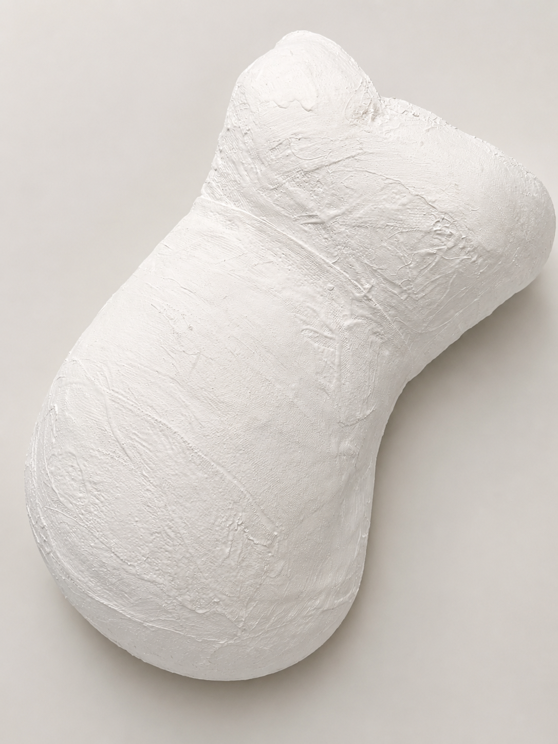 Finished belly cast from the studio