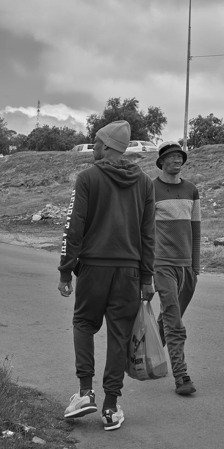 Man with hat — Soweto Township