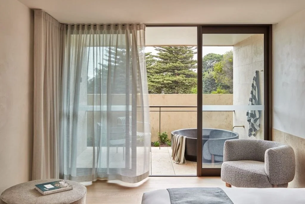 A coastal room at Hotel Sorrento
