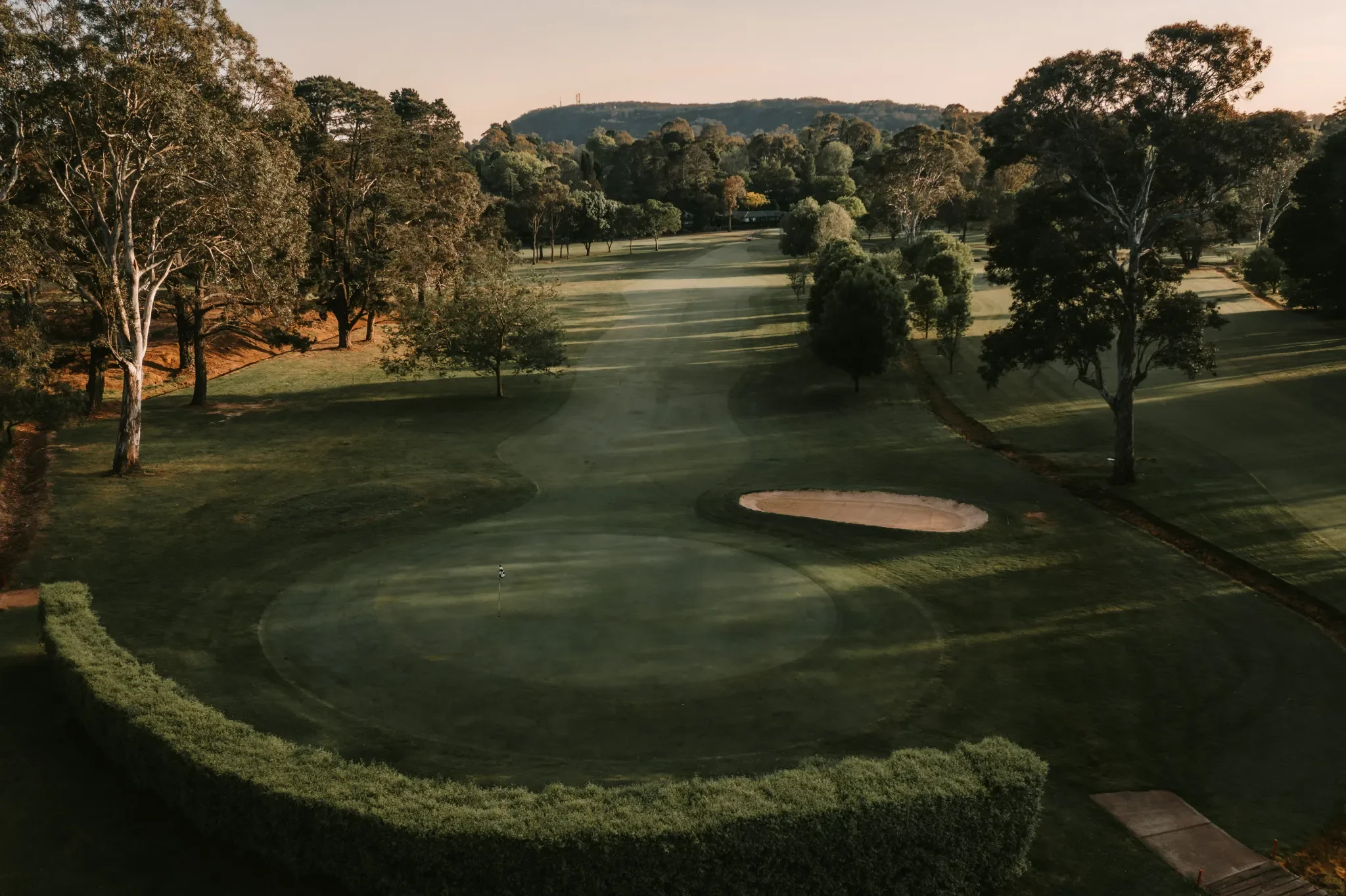The course at Bowral Golf Club
