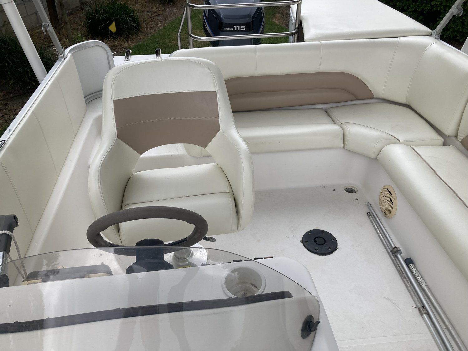 Deck Boat Interior