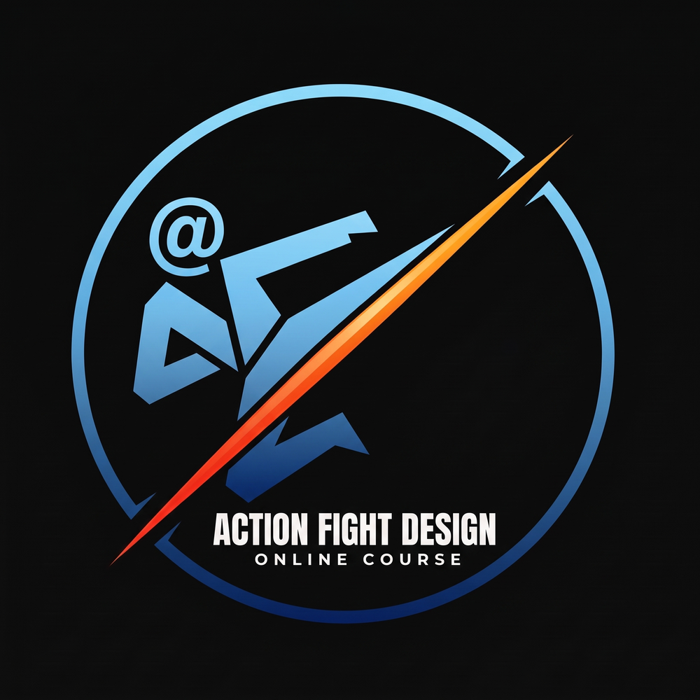 Action Fight Design, online course logo