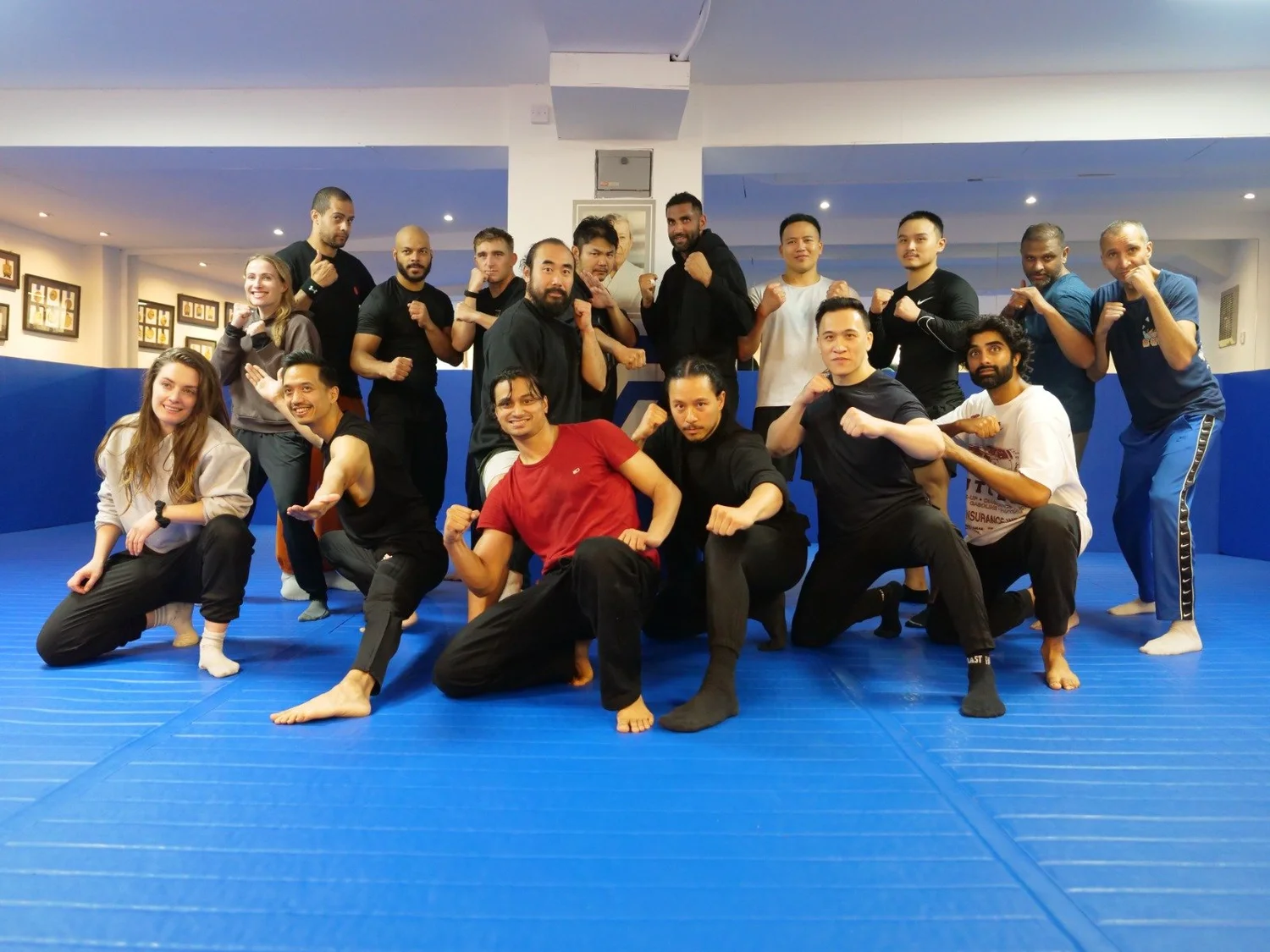 Participants and team of Fight Choreography Foundations, October 2026