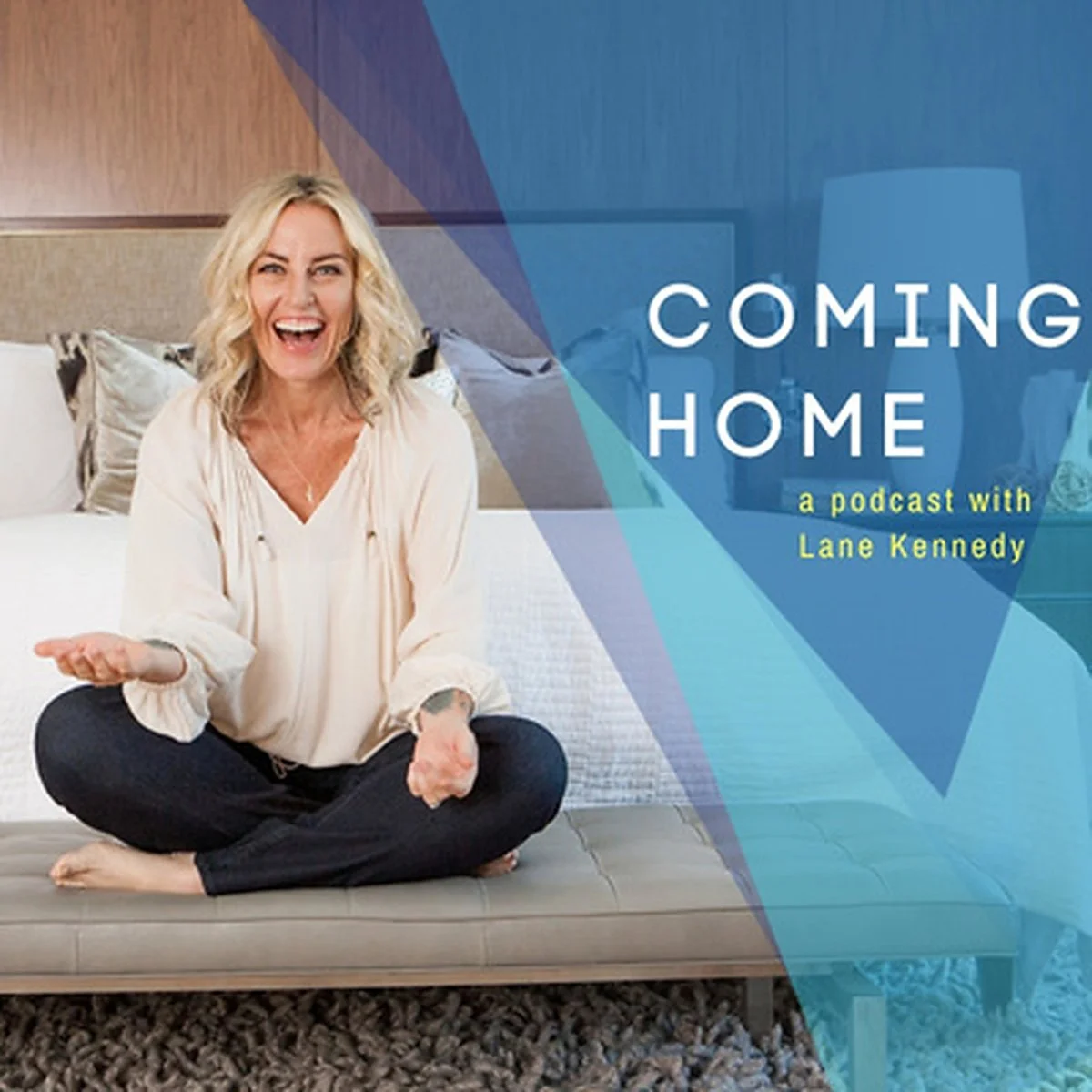 Coming Home podcast cover with Lane Kennedy