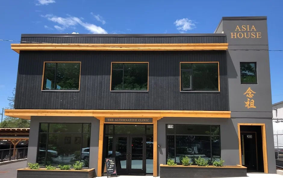 Exterior of Asia House in Asheville