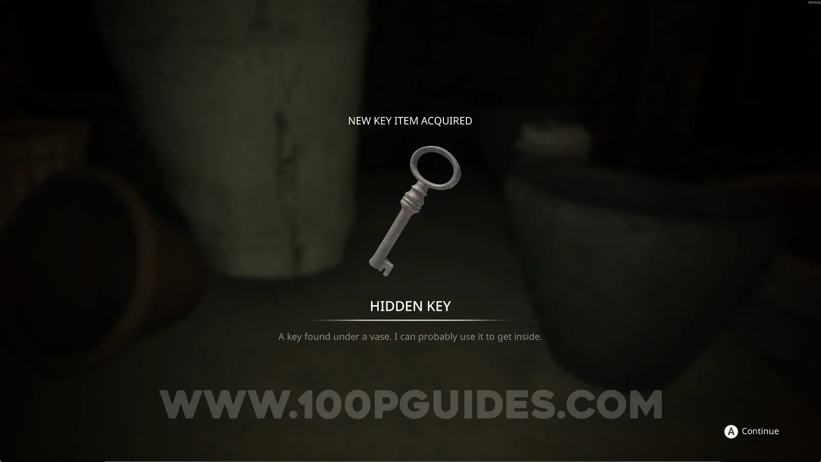 Remothered: Red Nuns Legacy: using the Hidden Key on the door next to the table